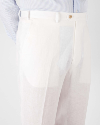 Mod 2 Single Pleat Irish Linen Trouser